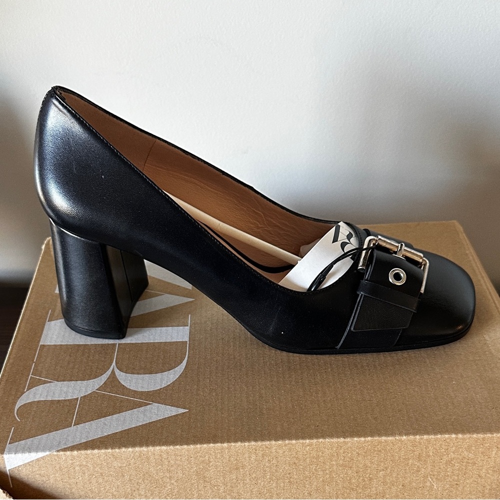 Zara- new black heels